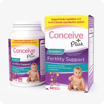 Conceive Plus USA Fertility Supplement & Lubricant Bundle