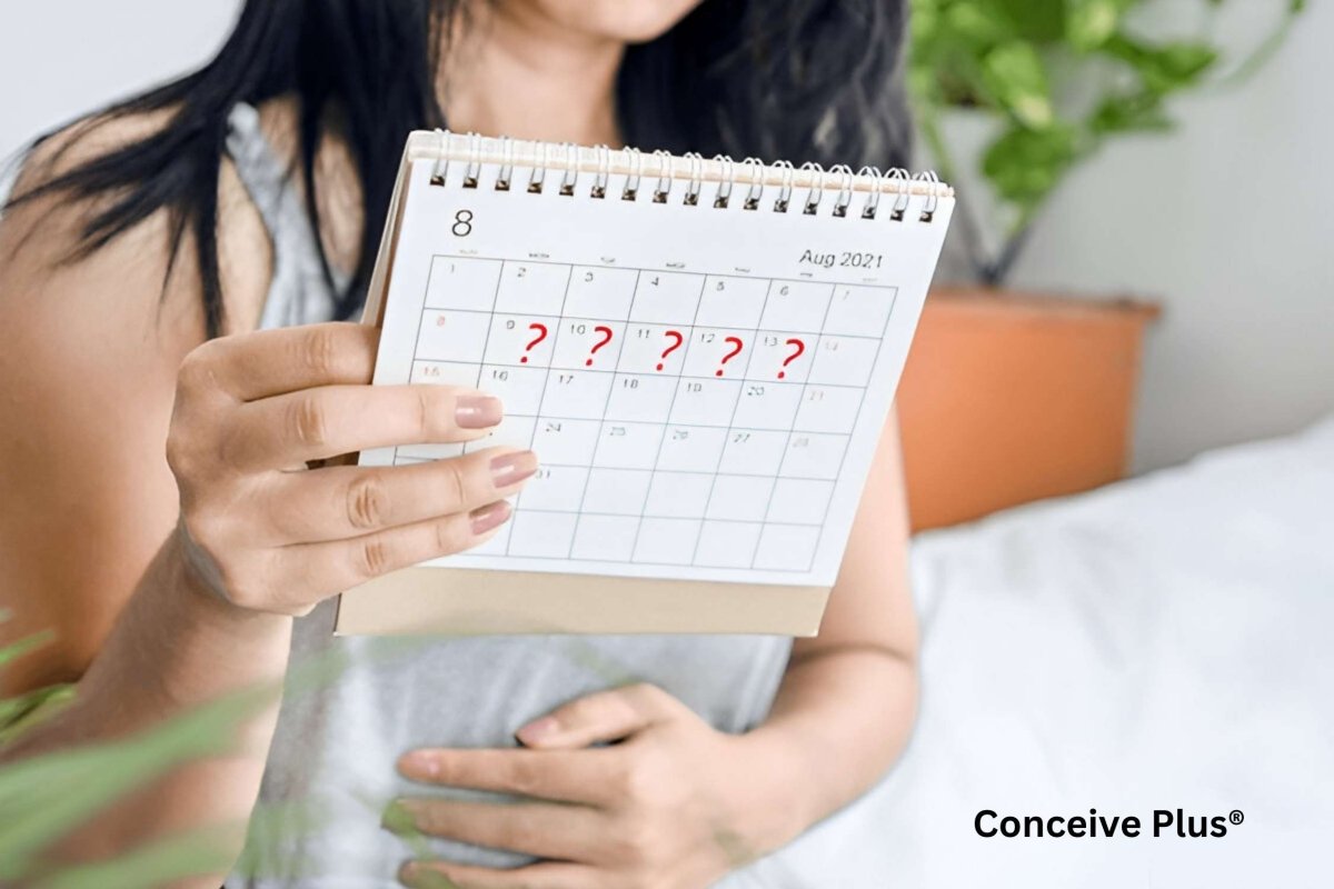 2 Day Late Period and White Discharge: Could It Be a Sign of Pregnancy - Conceive Plus®