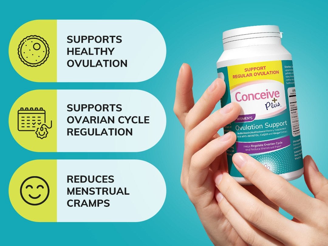 Conception Support Can Conceive for Her with Inositol and Vitex | Conceive Plus®