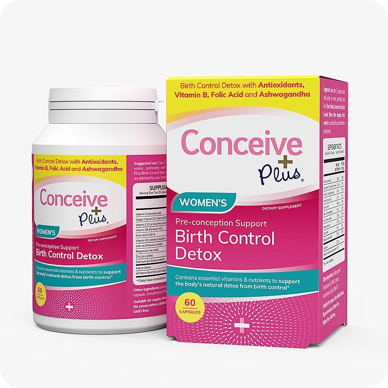 Birth Control Detox - Female fertility vitamins - Conceive Plus USA