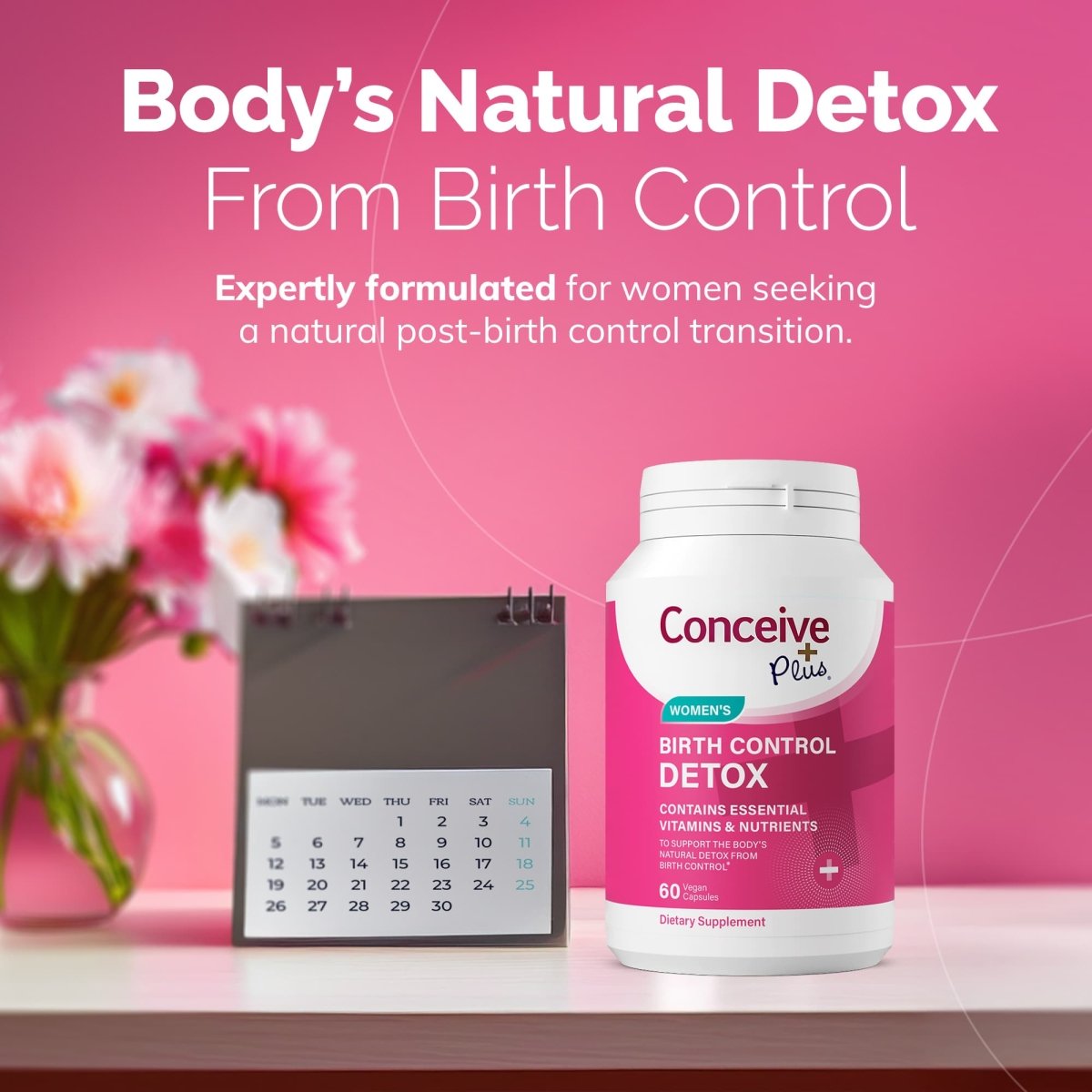 Birth Control Detox - Female fertility vitamins - Conceive Plus® - Online Store