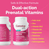 Birth Control Detox - Female fertility vitamins - Conceive Plus® - Online Store