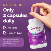 Fertility Support For Women - Fertility Vitamins For Women - Conceive Plus®