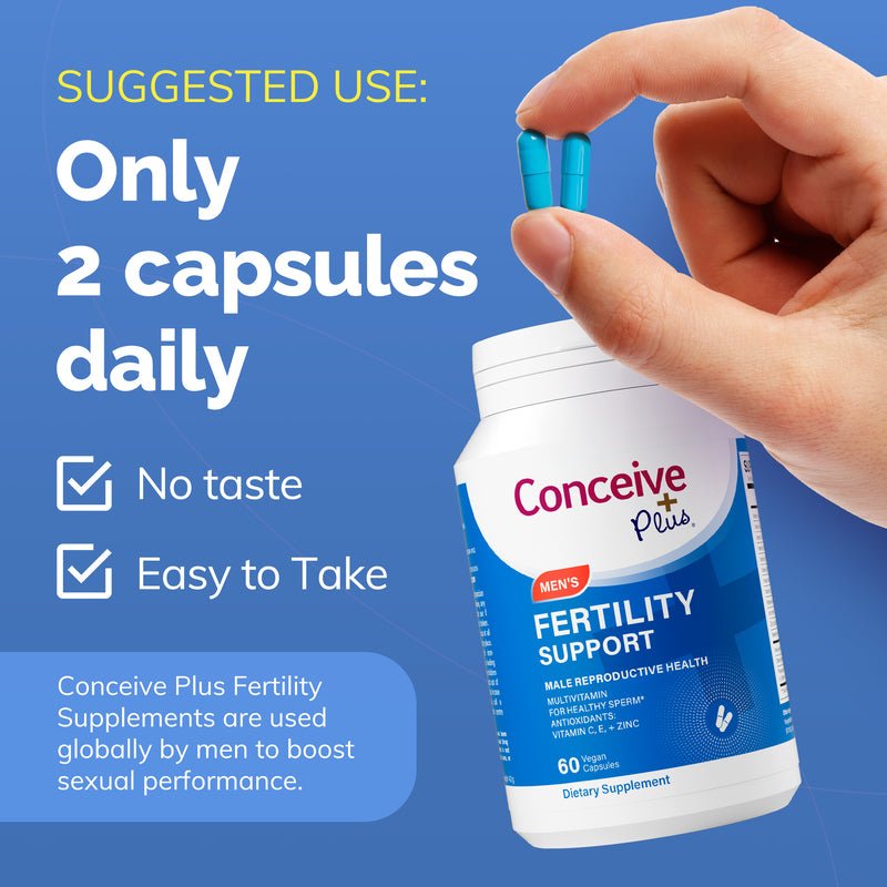 Men's Fertility Support - Male fertility vitamins - Conceive Plus®