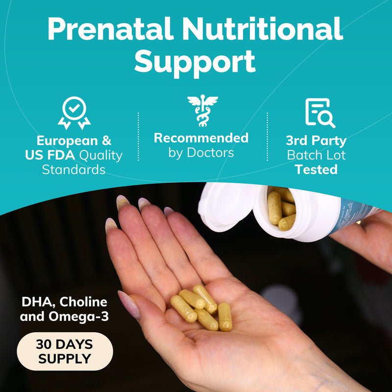 Prenatal with DHA - Female fertility vitamins - Conceive Plus® - Online Store