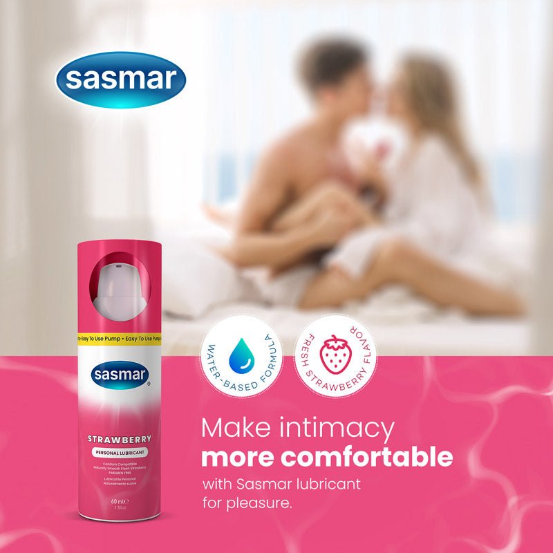 Strawberry Flavored Personal Lubricant - Water - based lubricant - Conceive Plus®