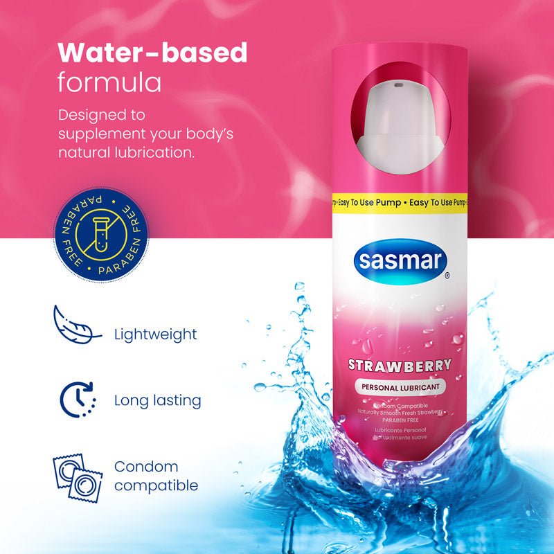Buy Sasmar Strawberry Personal Lubricant Conceive Plus Buy Sasmar Strawberry Personal Lubricant Conceive Plus