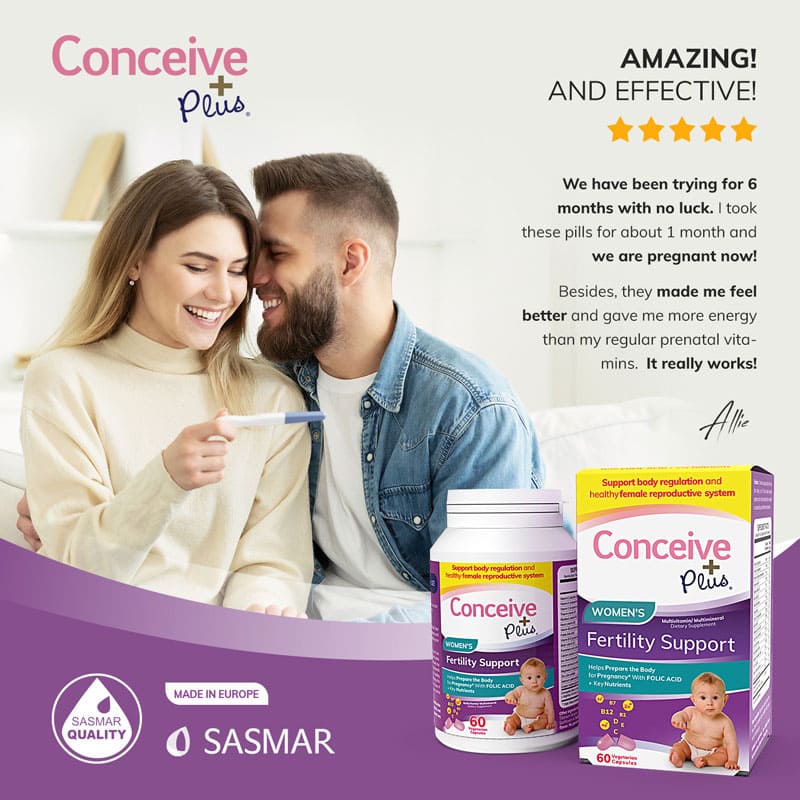 Women's Fertility Support - Fertility Vitamins For Women - Conceive Plus®