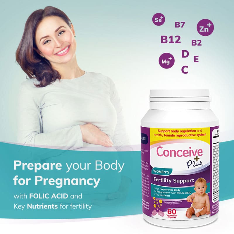 Women's Fertility Support - Fertility Vitamins For Women - Conceive Plus®