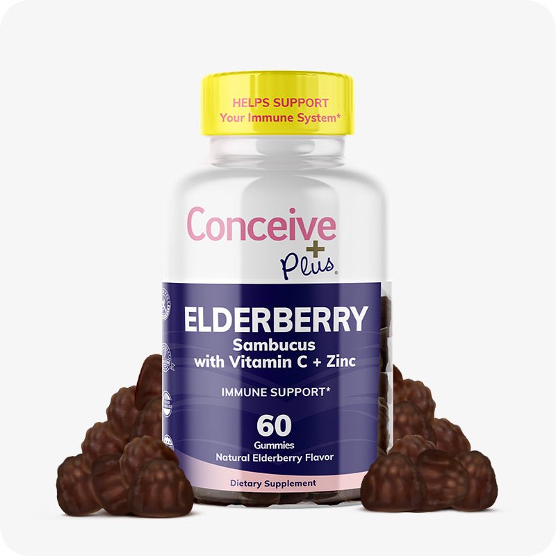 Elderberry Gummy - Gummies Vitamins - Conceive Plus USA