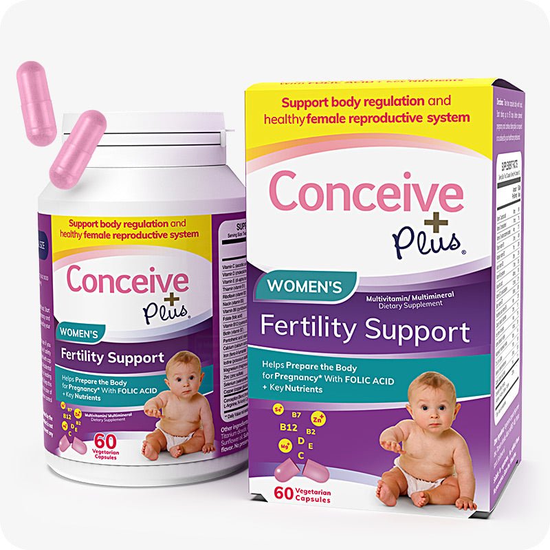 Fertility Supplements For Couples - Male and Female Fertility vitamins - Conceive Plus USA