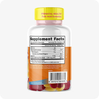 Folic Acid Gummy - Gummies Vitamins - Conceive Plus USA