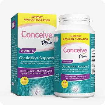 Ovulation & Fertility Supplement Bundle - Female fertility vitamins - Conceive Plus USA