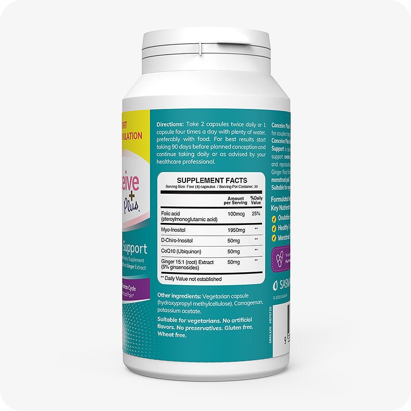 Ovulation Support - Female fertility vitamins - Conceive Plus USA