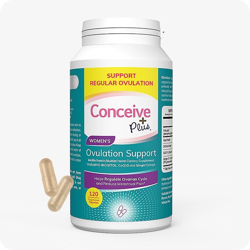 Ovulation Support Inositol Supplement Caosules - Female fertility vitamins - Conceive Plus USA