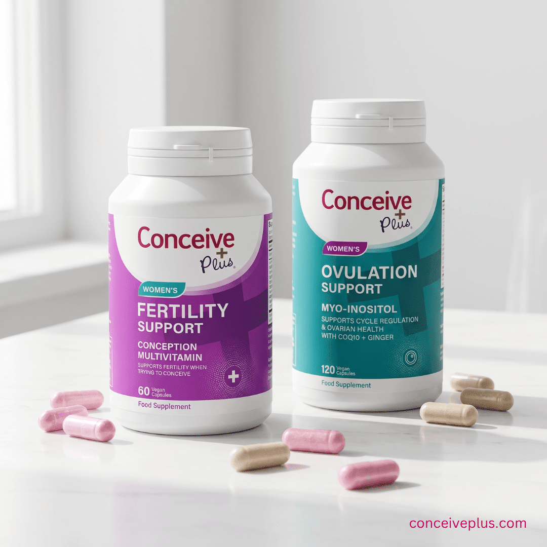 Ovulation Support Bundle - Fertility and Ovulation Vitamins - Conceive Plus®