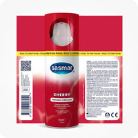 Sasmar Cherry Flavor Personal Lubricant - Water - Based Lubricant - Conceive Plus USA