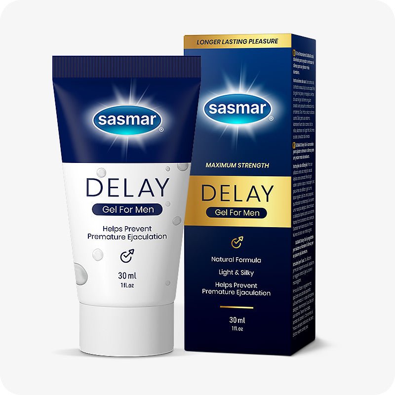 Sasmar Delay Gel - Lubricant for men - Conceive Plus USA